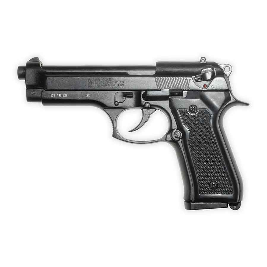 Kimar Model 92 Blank-Firing Pistol | Semi-Auto 8mm PAK | Blued Finish