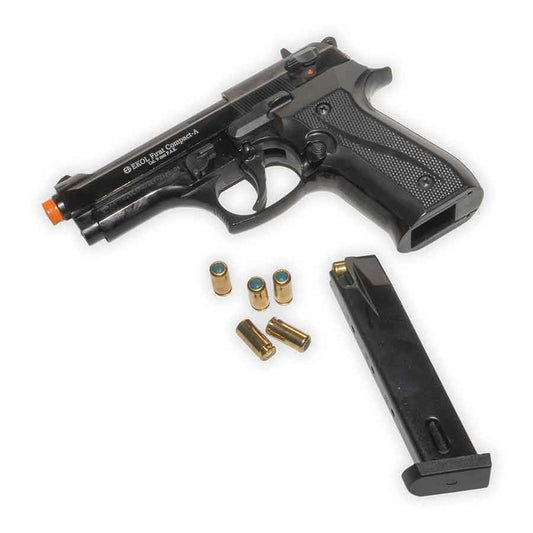 Ekol Firat Compact 92 Blank-Firing Pistol | Semi-Auto Front-Firing 9mm PAK | Blued Finish