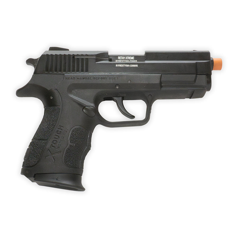 Retay XTREME Front-Firing Blank Pistol Black Finish 9mm PAK