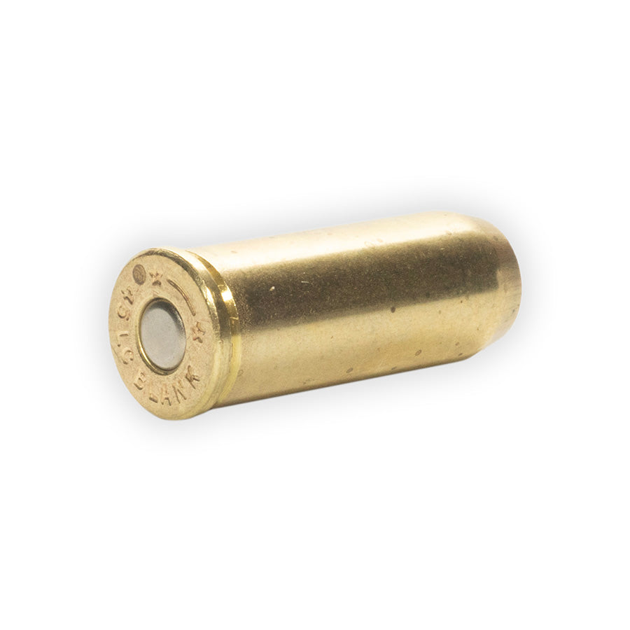 .45 Long Colt Plugged Brass Blank Ammunition with Smoke | 50 Rounds