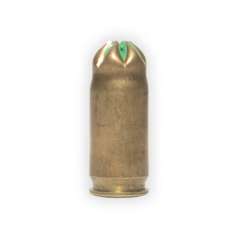 Munición de fogueo de latón calibre .380 ACP | 50 cartuchos
