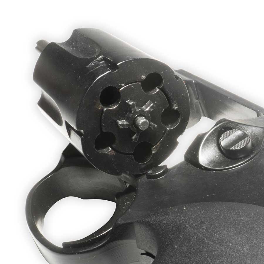 Kimar Power Blank-Firing Revolver | Top-Firing .22 Caliber | Blued Finish