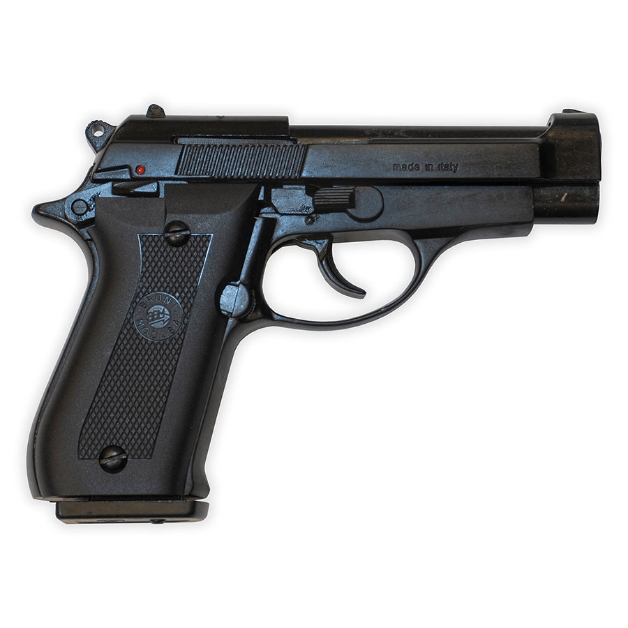 Bruni Model 84 Blank-Firing Pistol | Semi-Auto 9mm PAK | Black Finish