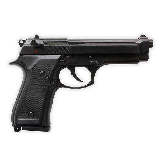 Bruni Model 92 Blank-Firing Pistol | Semi Auto Top-Firing 9mm PAK | Black Finish