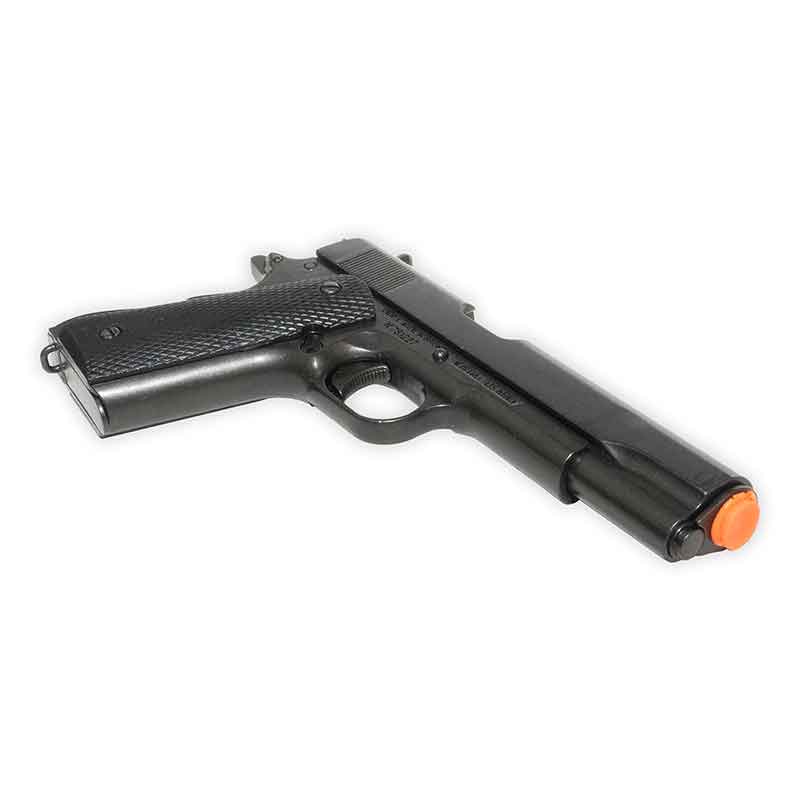 Non-Firing - M1911 Replica | Denix | Removable Magazine | Blued Finish with Scored Grips