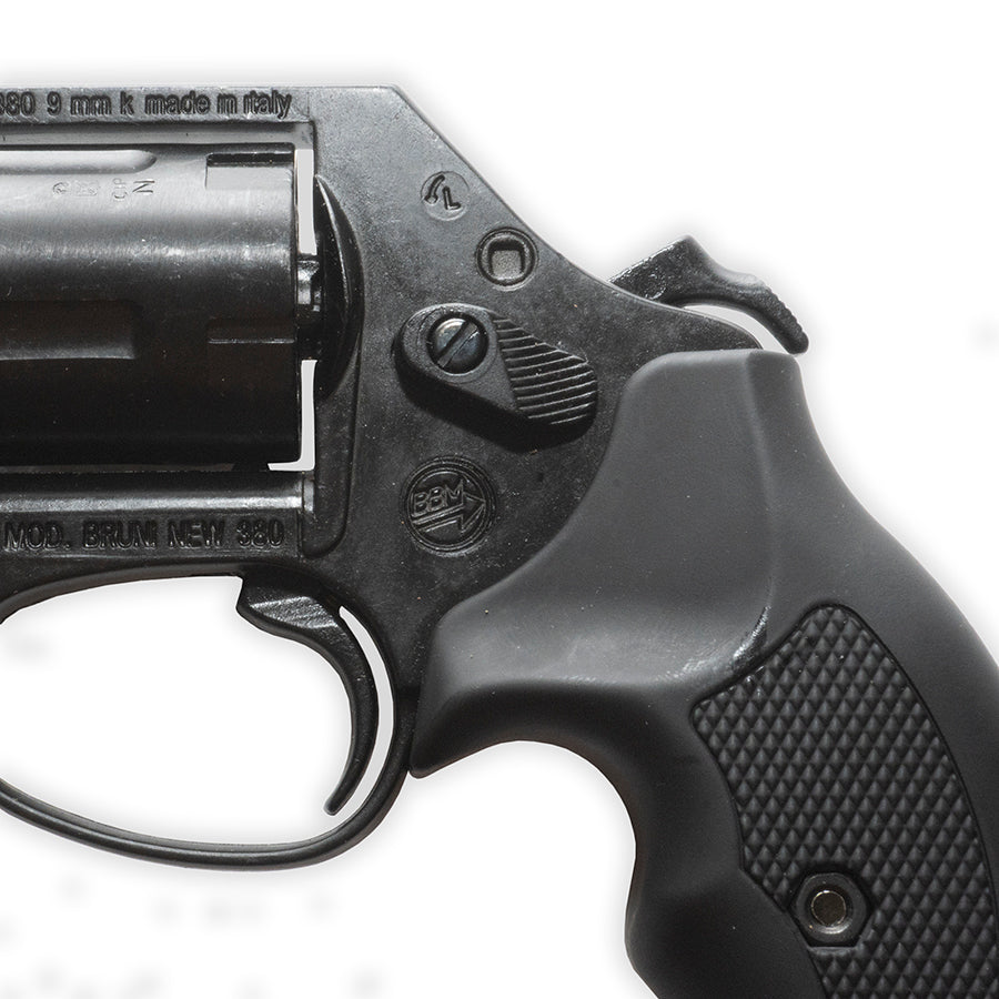 .38 Special  2" Barrel Blank-Firing Revolver | Front-Firing .380 Caliber | Black Finish