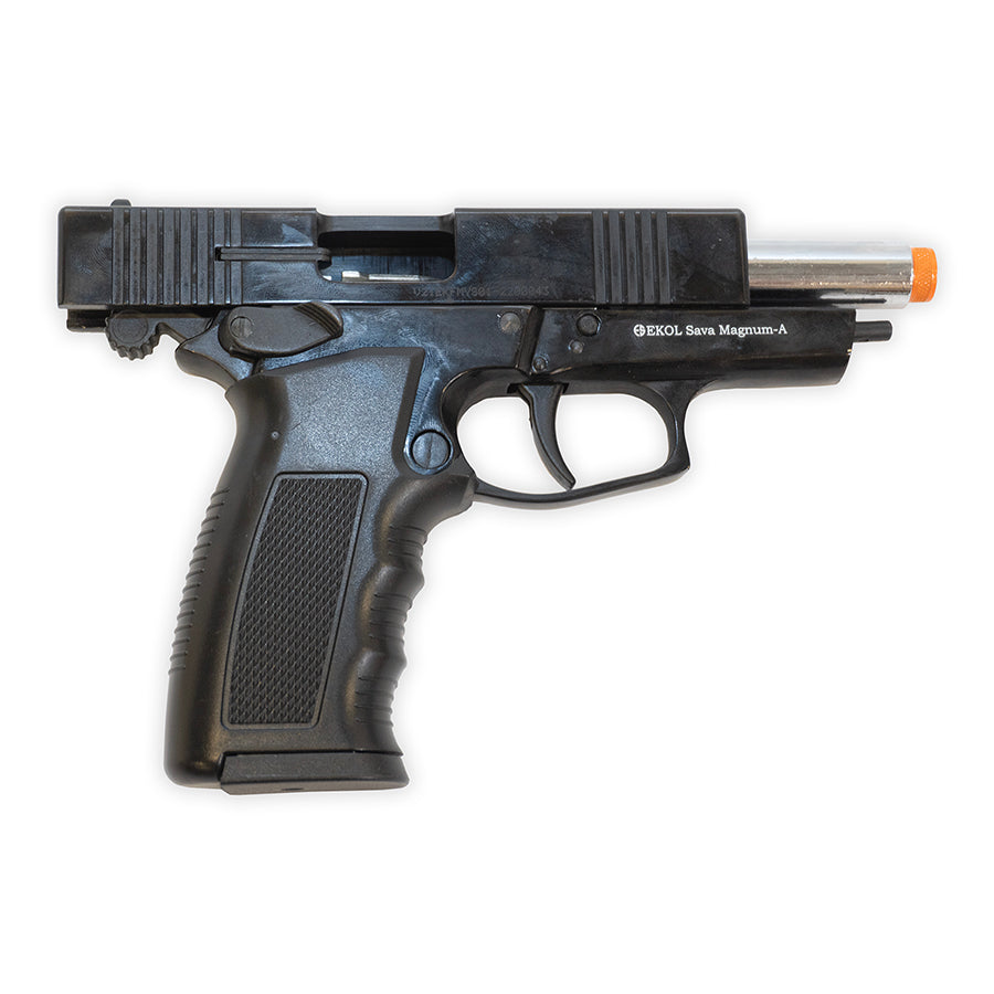 Ekol Sava Magnum | 9mm PAK Blank-Firing Pistol | Blued Finish