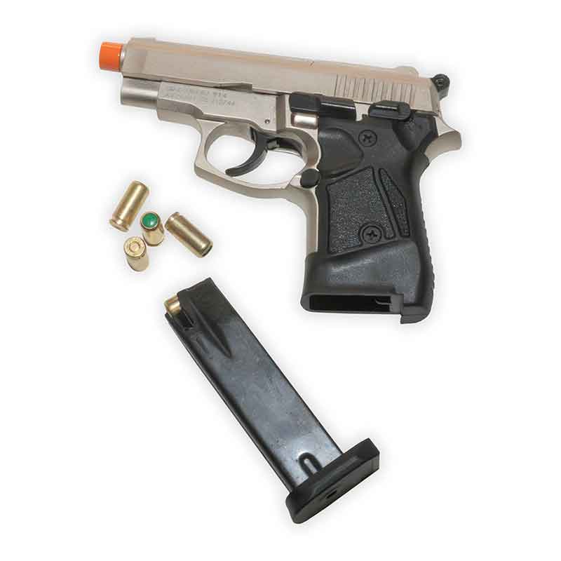 Zoraki 914 Blank-Firing Pistol | Semi-Auto Front-Firing 9mm PAK | Satin Finish