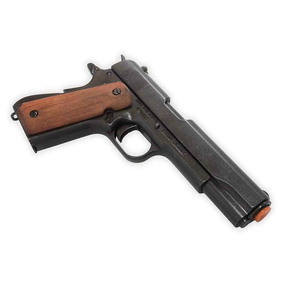 Non-Firing M1911 Replica | Removable Magazine | Wooden Grips