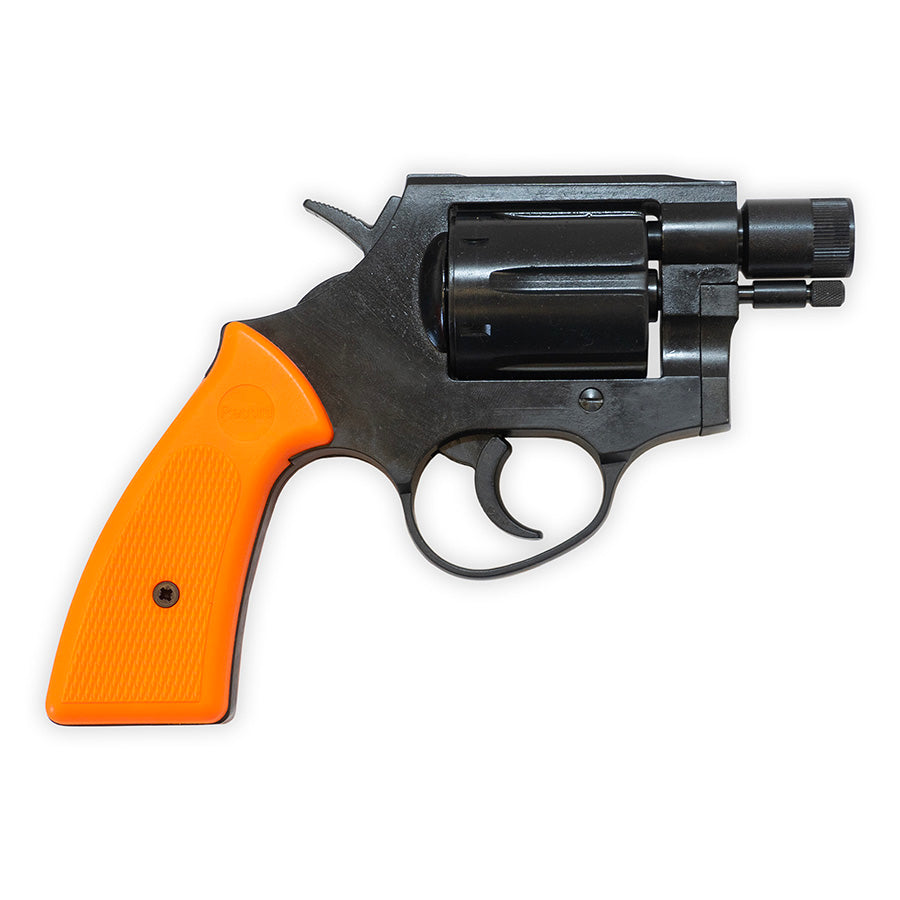 Record Maxx Rk Blank-firing Revolver| Front-Firing 6mm or .22 crimp | Safety Orange