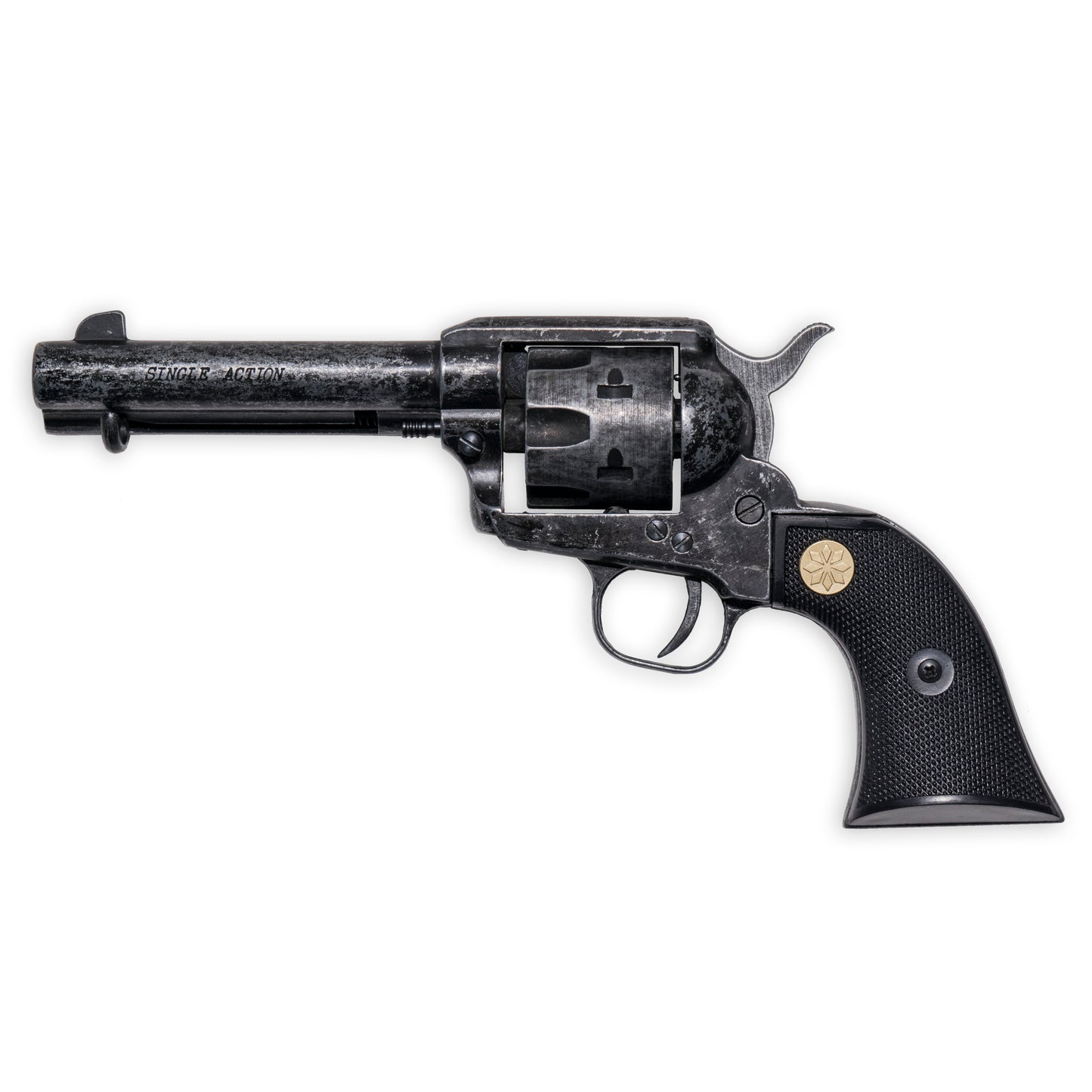 Blank-Firing Single Action Revolver | .380 Caliber | Antique Finish