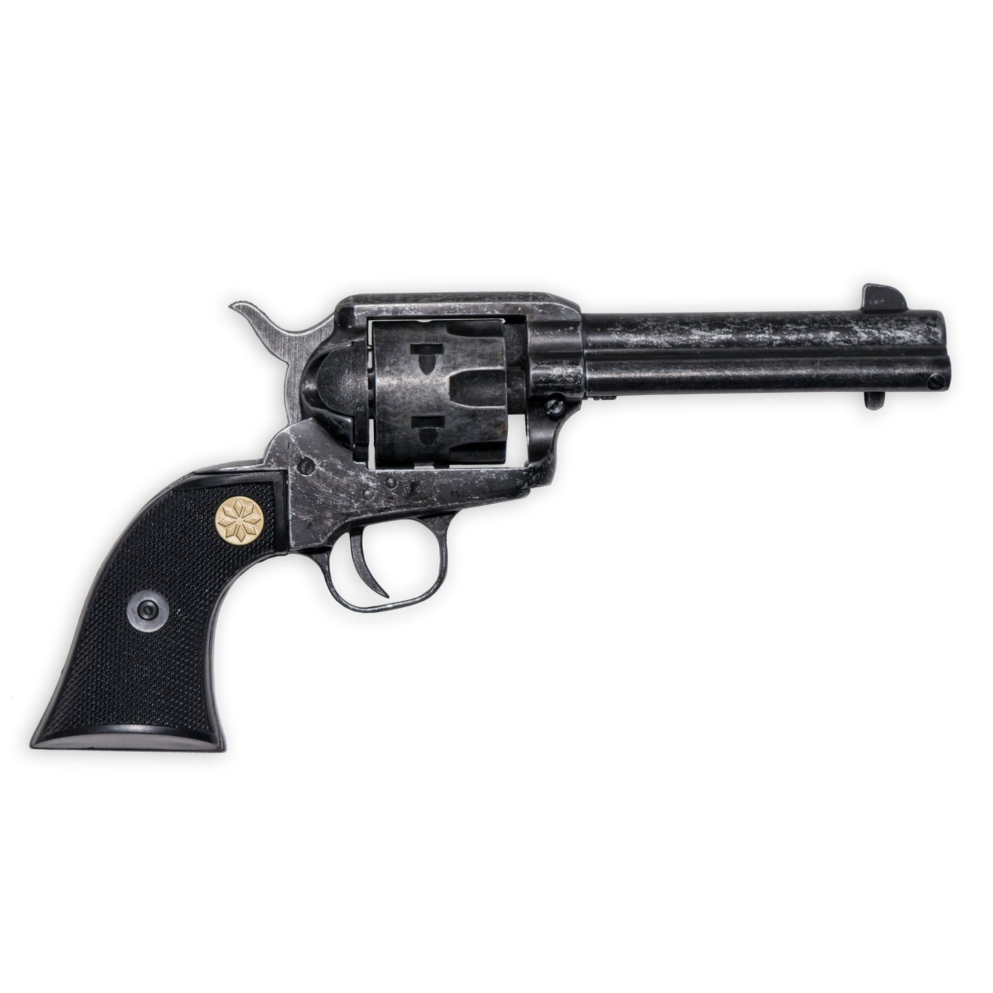 Blank-Firing Single Action Revolver | .380 Caliber | Antique Finish