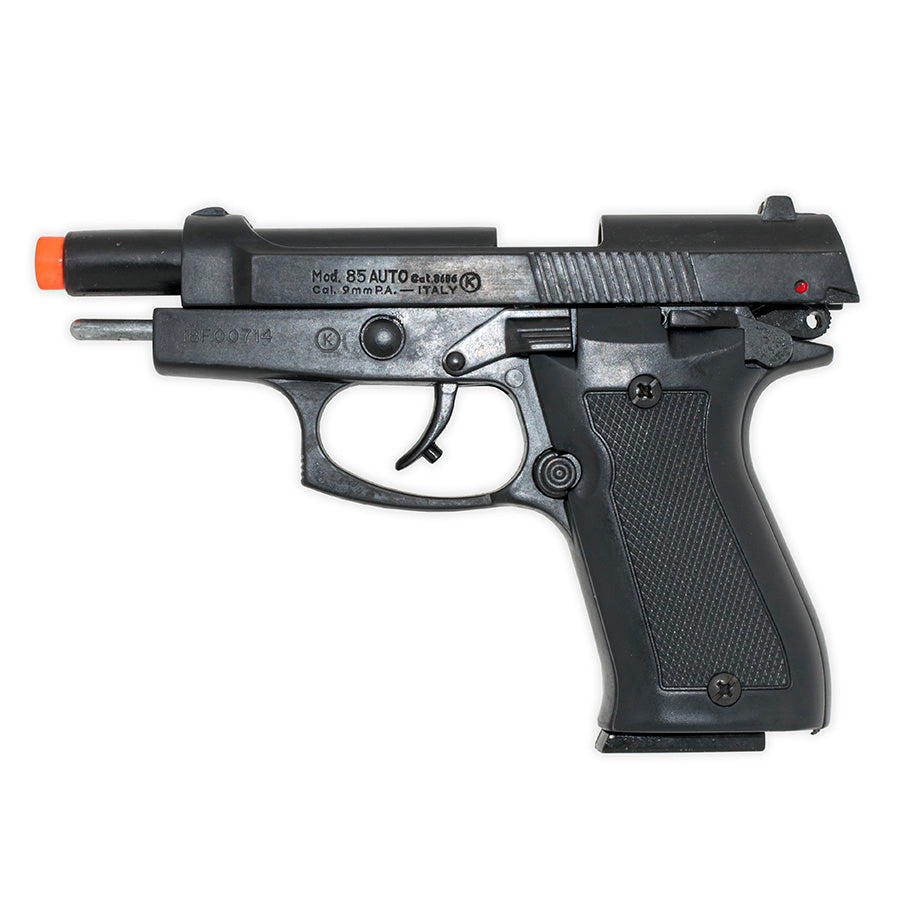 Kimar Model 85 Blank-Firing Semi-Auto Pistol | Front Firing 9mm PAK | Blued Finish