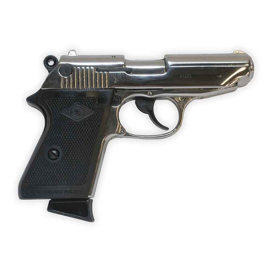 Bruni Lady K Blank-Firing Pistol – 9mm PAK – Nickel