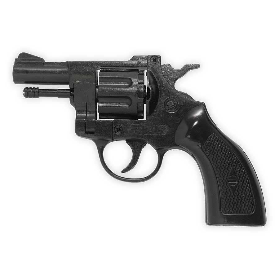 Olympic 6 Blank-Firing Revolver | Top-Firing .22 Caliber | Blued Finish