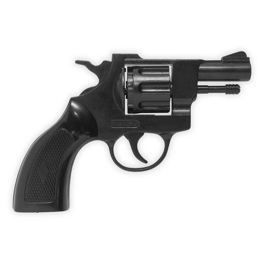 Olympic 6 Blank-Firing Revolver | Top-Firing .22 Caliber | Blued Finish