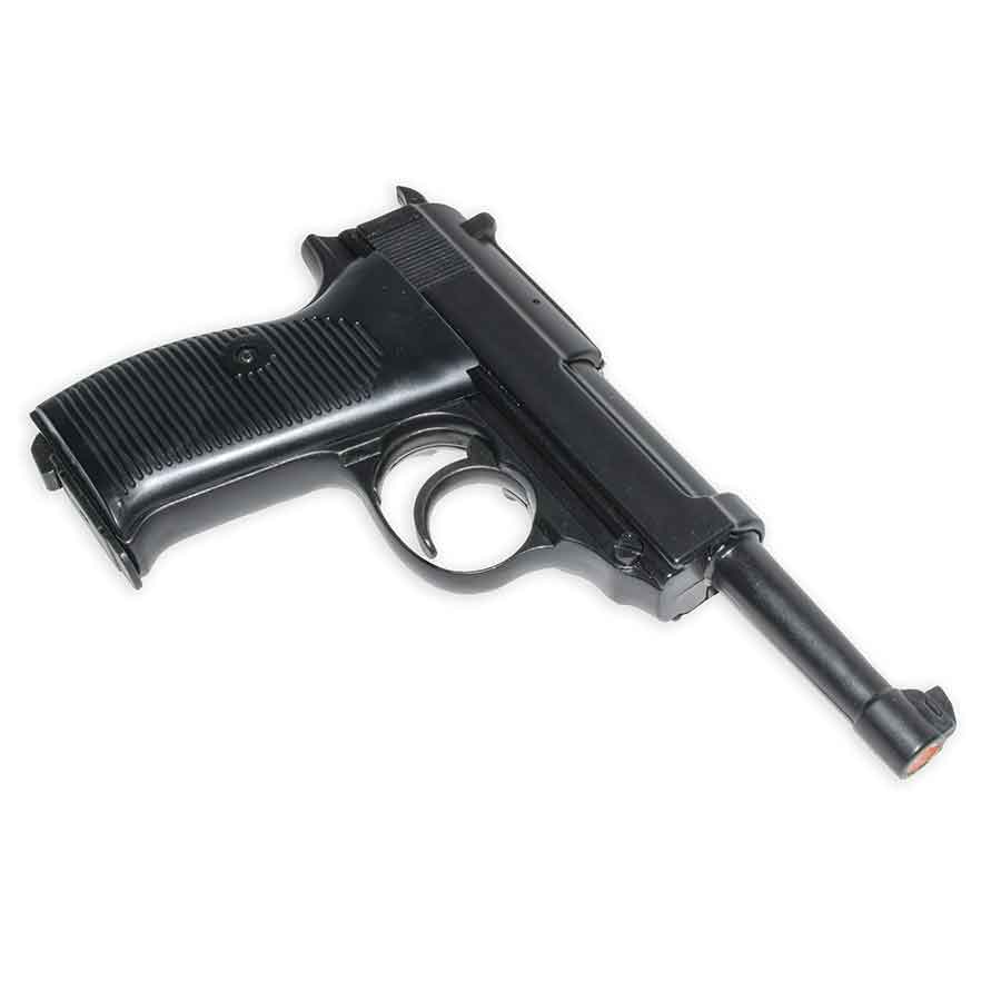 P38 Blank-Firing Pistol | Semi-Auto Top-Firing 8mm PAK | Blued Finish