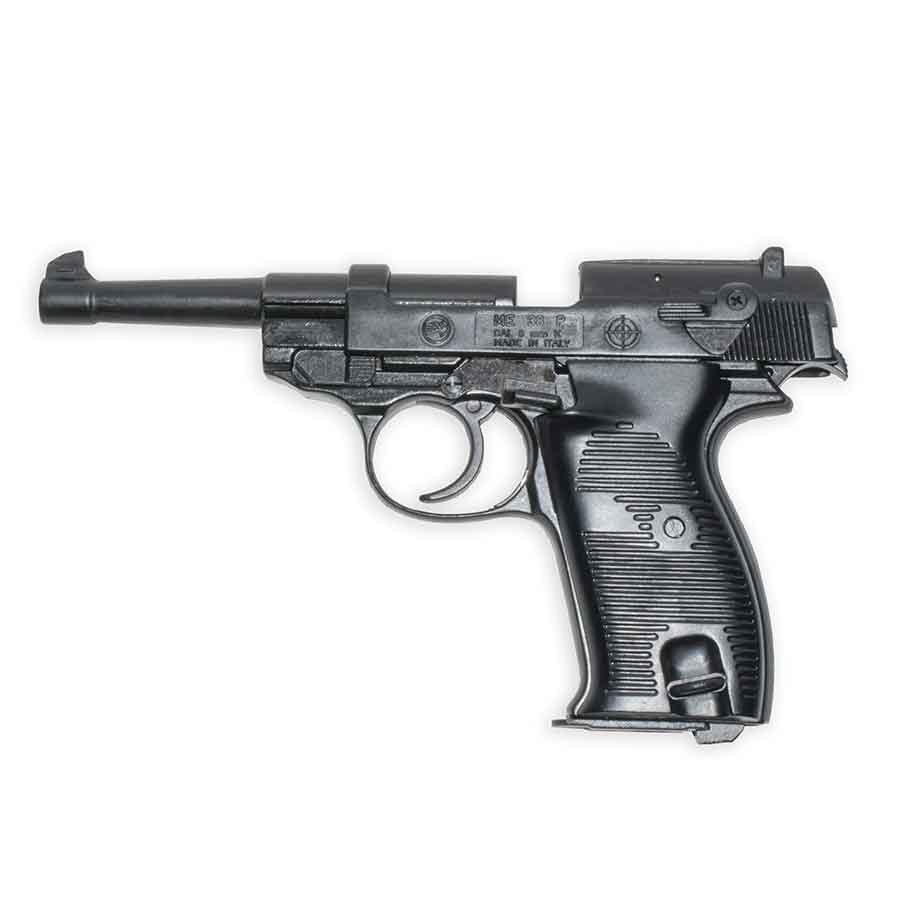 P38 Blank-Firing Pistol | Semi-Auto Top-Firing 8mm PAK | Blued Finish