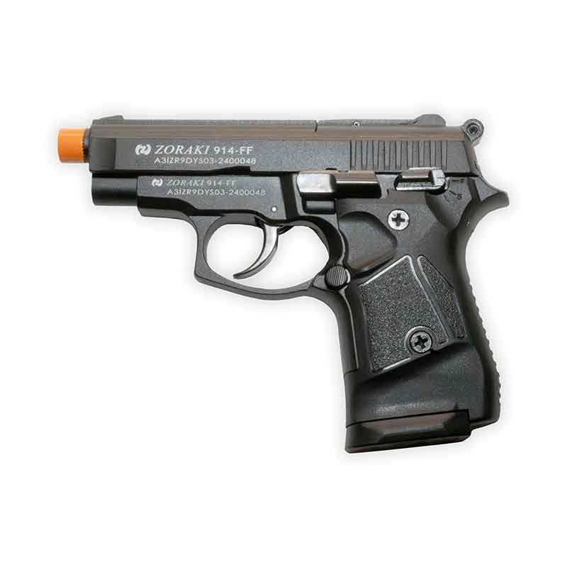 Zoraki 914 Blank-Firing Pistol | Semi-Auto Front-Firing 9mm PAK | Blued Finish