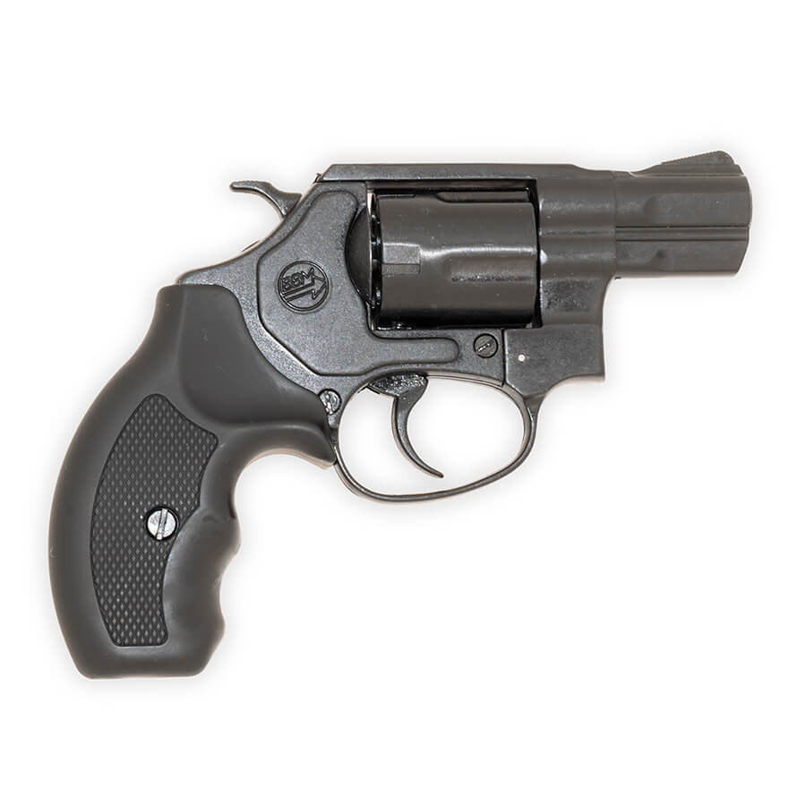 .38 Special 2" Barrel Blank-Firing Revolver | Side-Firing .380 Caliber | Black Finish