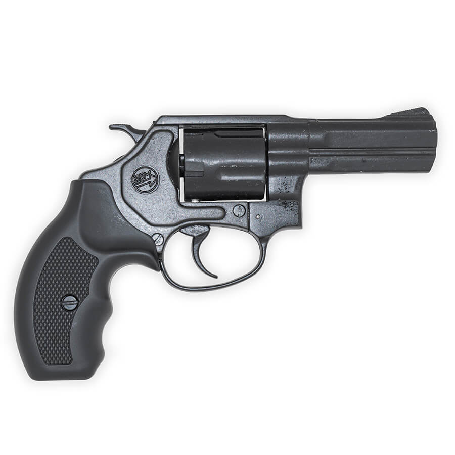.38 Special Blank-Firing Revolver - Black Finish - 3" Barrel (.380 cal)